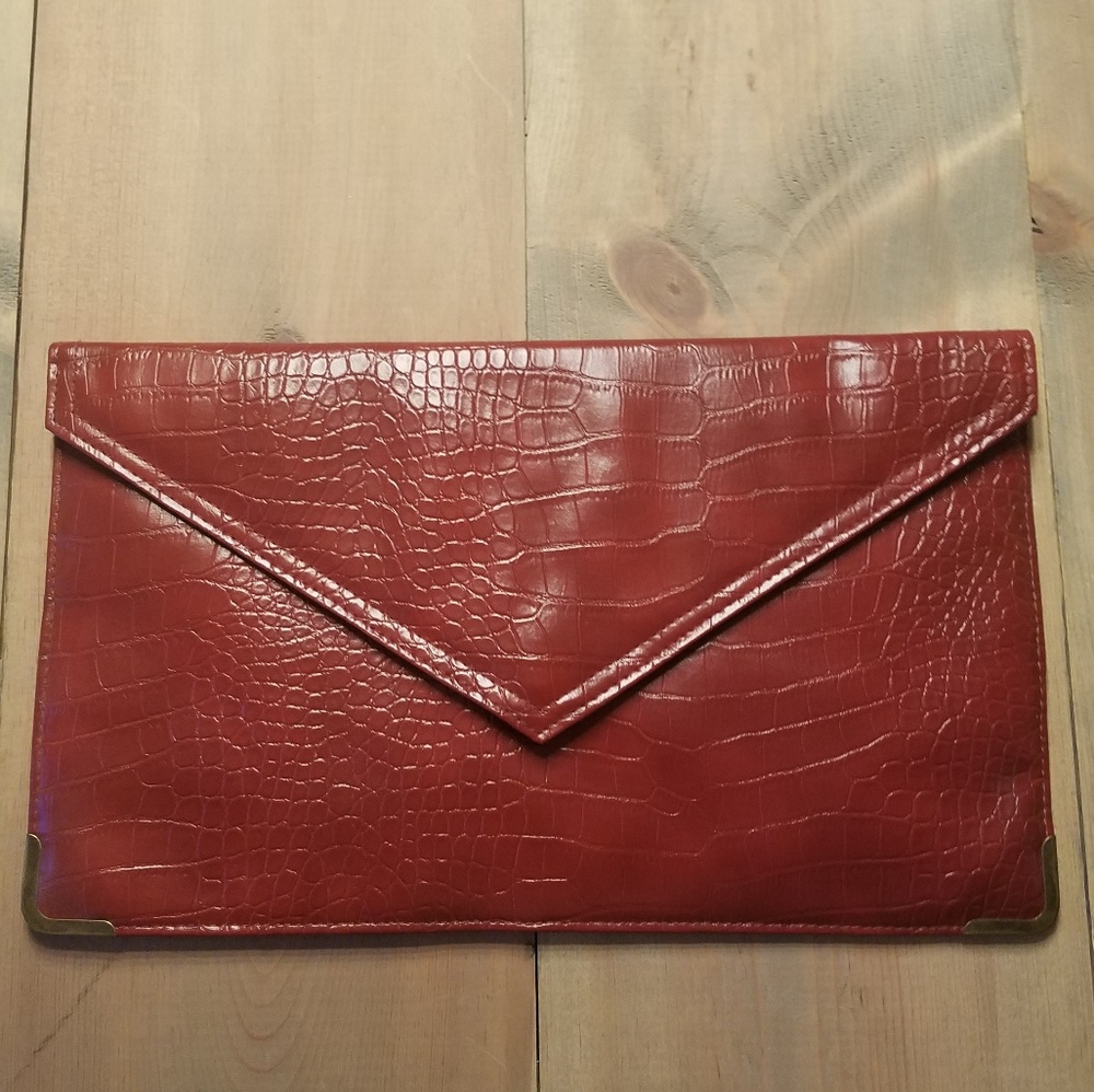 Forever 21 Burgundy Envelope